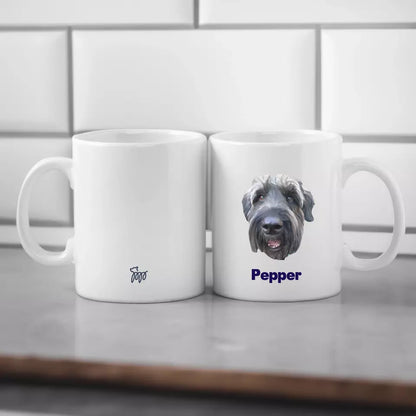 Taza Personalizada - Cara y nombre de tu Mascota