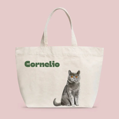 La Kitty Bag - Bolsa Tote Personalizada con tu Gatito